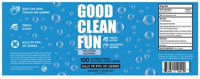 100 Cloth Label (100 Cloth Pail Fresh)